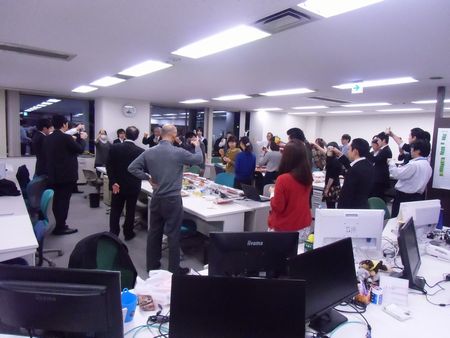 ２０１５年納会を行いました。